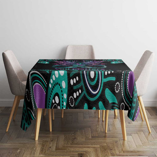 Personalised Hope Fight Suicide Prevention Awareness Tablecloth Aboriginal Motif