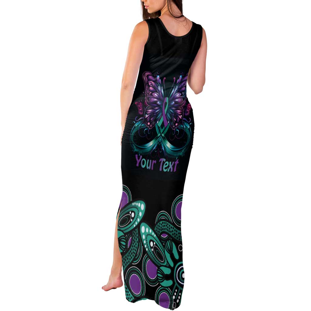 Personalised Hope Fight Suicide Prevention Awareness Tank Maxi Dress Aboriginal Motif