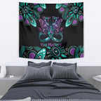 Personalised Hope Fight Suicide Prevention Awareness Tapestry Aboriginal Motif