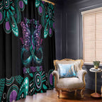 Personalised Hope Fight Suicide Prevention Awareness Window Curtain Aboriginal Motif