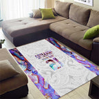 Custom New Zealand Aotearoa Area Rug Pink Maori Paua Shell Indigenous - Aussie Hoodie