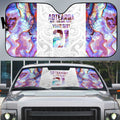 Custom New Zealand Aotearoa Auto Sun Shade Pink Maori Paua Shell Indigenous - Aussie Hoodie