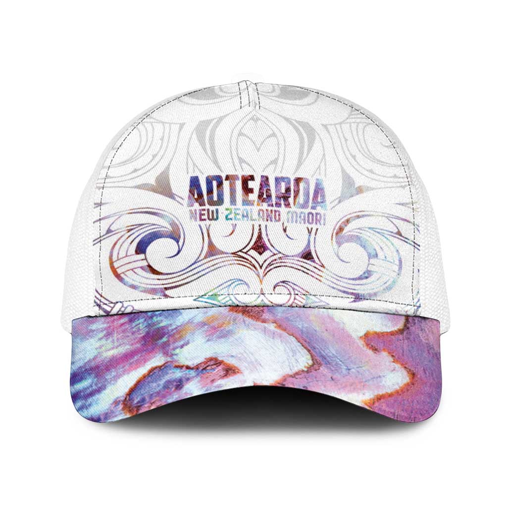 New Zealand Aotearoa Baseball Net Cap Pink Maori Papua Shell Indigenous - Aussie Hoodie