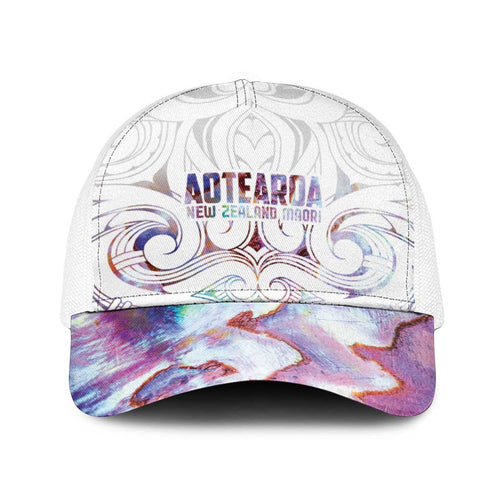 New Zealand Aotearoa Baseball Net Cap Pink Maori Papua Shell Indigenous - Aussie Hoodie