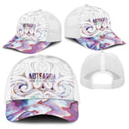 New Zealand Aotearoa Baseball Net Cap Pink Maori Papua Shell Indigenous - Aussie Hoodie