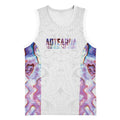 Custom New Zealand Aotearoa Basketball Jersey Pink Maori Paua Shell Indigenous - Aussie Hoodie