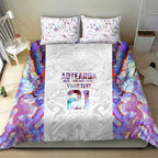 Custom New Zealand Aotearoa Bedding Set Pink Maori Paua Shell Indigenous - Aussie Hoodie