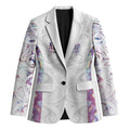 Custom New Zealand Aotearoa Blazer Pink Maori Paua Shell Indigenous - Aussie Hoodie
