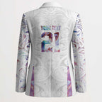 Custom New Zealand Aotearoa Blazer Pink Maori Paua Shell Indigenous - Aussie Hoodie
