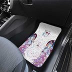 Custom New Zealand Aotearoa Car Mats Pink Maori Paua Shell Indigenous - Aussie Hoodie