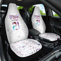 Custom New Zealand Aotearoa Car Seat Cover Pink Maori Paua Shell Indigenous - Aussie Hoodie