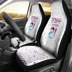 Custom New Zealand Aotearoa Car Seat Cover Pink Maori Paua Shell Indigenous - Aussie Hoodie