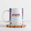 Custom New Zealand Aotearoa Ceramic Mug Pink Maori Paua Shell Indigenous - Aussie Hoodie