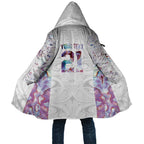 Custom New Zealand Aotearoa Cloak Pink Maori Paua Shell Indigenous - Aussie Hoodie