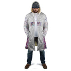 Custom New Zealand Aotearoa Cloak Pink Maori Paua Shell Indigenous - Aussie Hoodie