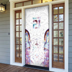 Custom New Zealand Aotearoa Door Cover Pink Maori Paua Shell Indigenous - Aussie Hoodie