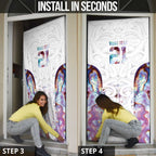 Custom New Zealand Aotearoa Door Cover Pink Maori Paua Shell Indigenous - Aussie Hoodie
