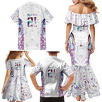 Custom New Zealand Aotearoa Family Matching Mermaid Dress and Hawaiian Shirt Pink Maori Paua Shell Indigenous - Aussie Hoodie