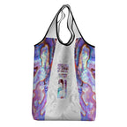 Custom New Zealand Aotearoa Grocery Bag Pink Maori Paua Shell Indigenous - Aussie Hoodie