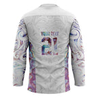 Custom New Zealand Aotearoa Hockey Jersey Pink Maori Paua Shell Indigenous - Aussie Hoodie