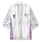 Custom New Zealand Aotearoa Kimono Pink Maori Paua Shell Indigenous - Aussie Hoodie