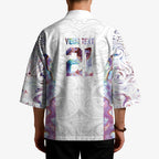 Custom New Zealand Aotearoa Kimono Pink Maori Paua Shell Indigenous - Aussie Hoodie