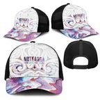 New Zealand Aotearoa Mesh Trucker Cap Pink Maori Papua Shell Indigenous - Aussie Hoodie