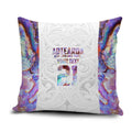 Custom New Zealand Aotearoa Pillow Cover Pink Maori Paua Shell Indigenous - Aussie Hoodie