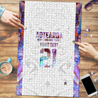 Custom New Zealand Aotearoa Puzzle Pink Maori Paua Shell Indigenous - Aussie Hoodie