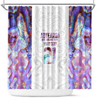 Custom New Zealand Aotearoa Shower Curtain Pink Maori Paua Shell Indigenous - Aussie Hoodie