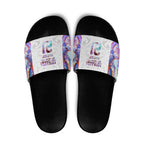 Custom New Zealand Aotearoa Slide Sandals Pink Maori Paua Shell Indigenous - Aussie Hoodie