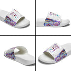 Custom New Zealand Aotearoa Slide Sandals Pink Maori Paua Shell Indigenous - Aussie Hoodie