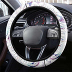New Zealand Aotearoa Steering Wheel Cover Pink Maori Paua Shell Indigenous - Aussie Hoodie