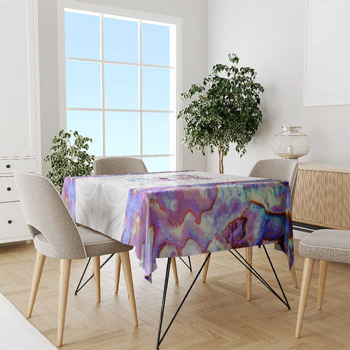 Custom New Zealand Aotearoa Tablecloth Pink Maori Paua Shell Indigenous - Aussie Hoodie