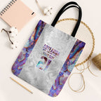 Custom New Zealand Aotearoa Tote Bag Pink Maori Paua Shell Indigenous - Aussie Hoodie