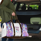 Custom New Zealand Aotearoa Travel Bag Pink Maori Paua Shell Indigenous - Aussie Hoodie