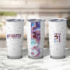 Custom New Zealand Aotearoa Tumbler Cup Pink Maori Paua Shell Indigenous - Aussie Hoodie