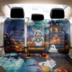 Happy Kangaboo Back Car Seat Cover Kangaroo and Halloween Haunted House