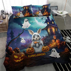 Happy Kangaboo Bedding Set Kangaroo and Halloween Haunted House