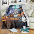 Happy Kangaboo Blanket Kangaroo and Halloween Haunted House