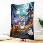 Happy Kangaboo Blanket Kangaroo and Halloween Haunted House