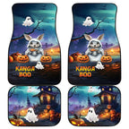 Happy Kangaboo Car Mats Kangaroo and Halloween Haunted House