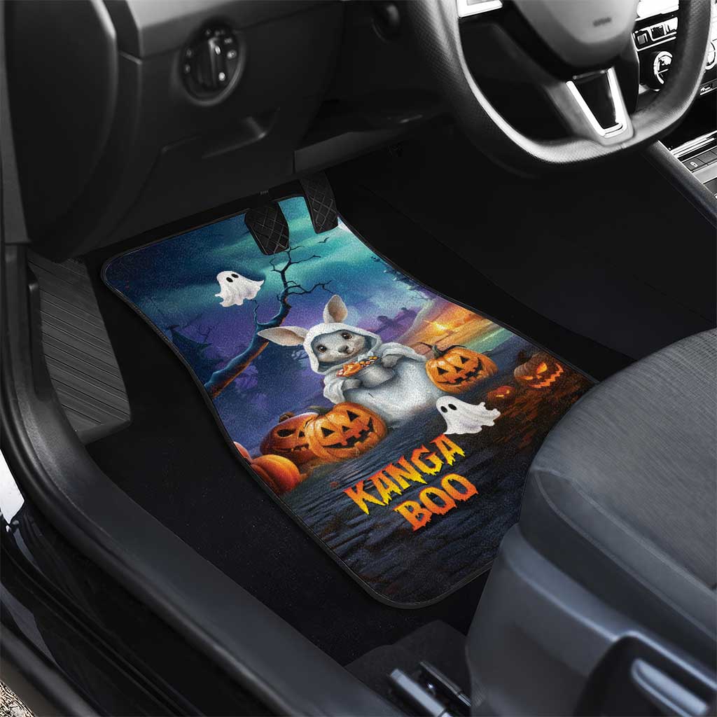Happy Kangaboo Car Mats Kangaroo and Halloween Haunted House
