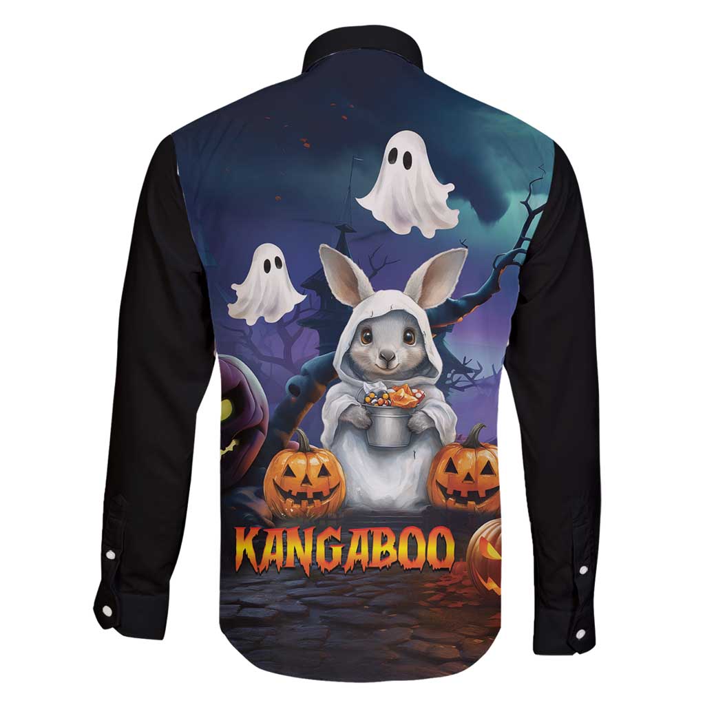 Happy Kangaboo Family Matching Mermaid Dress and Hawaiian Shirt Kangaroo and Halloween Haunted House