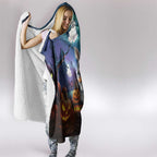 Happy Kangaboo Hooded Blanket Kangaroo and Halloween Haunted House