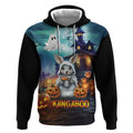 Happy Kangaboo Hoodie Kangaroo and Halloween Haunted House