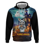 Happy Kangaboo Hoodie Kangaroo and Halloween Haunted House