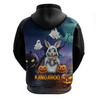 Happy Kangaboo Hoodie Kangaroo and Halloween Haunted House