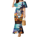 Happy Kangaboo Mermaid Dress Kangaroo and Halloween Haunted House