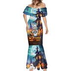 Happy Kangaboo Mermaid Dress Kangaroo and Halloween Haunted House
